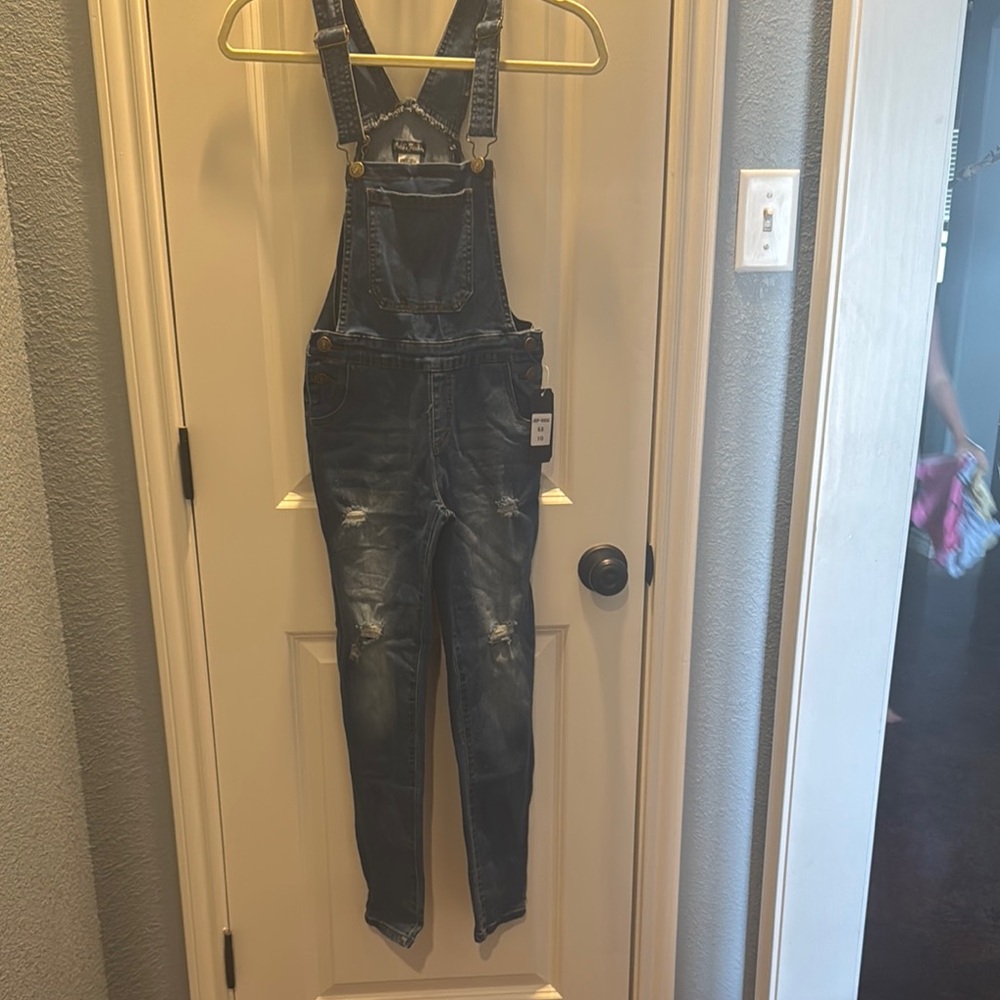 Denim Overalls